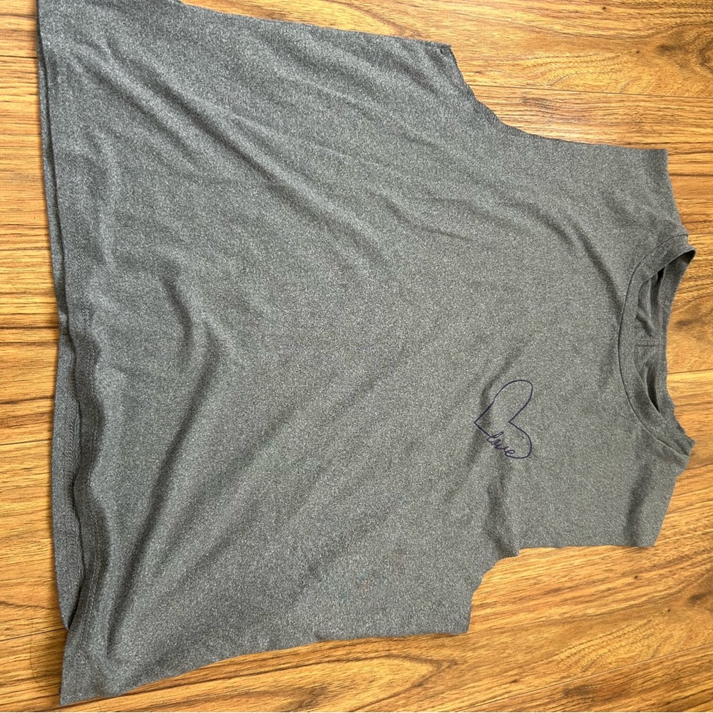 Gray Sleeveless Top